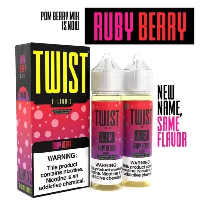 Twist E-Liquid | Pom Berry - Nicotine#6mg>3mg>0mg (01DF04)