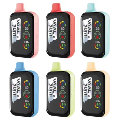 YUMI & VAAL Mega 20000 Puffs Rechargeable Disposable Kit 650mAh - Mango Peach / 50mg / CN-SZ