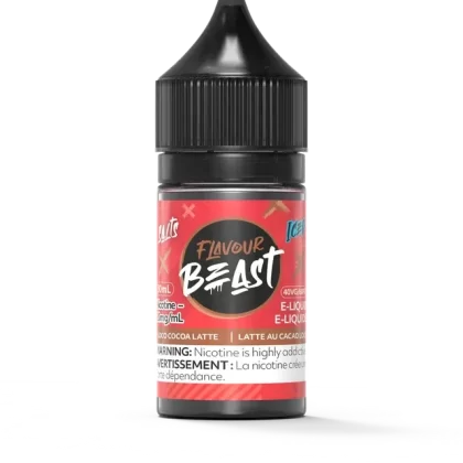 Flavour Beast E-Liquid – Loco Cocoa Latte Iced – 30 ML - Eliquidsupply