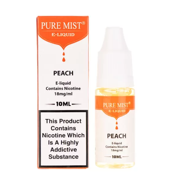 Peach E-Liquid by Pure Mist - 12mg