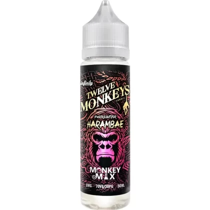 Twelve Monkeys Harambae 60ml E Liquids - 0mg