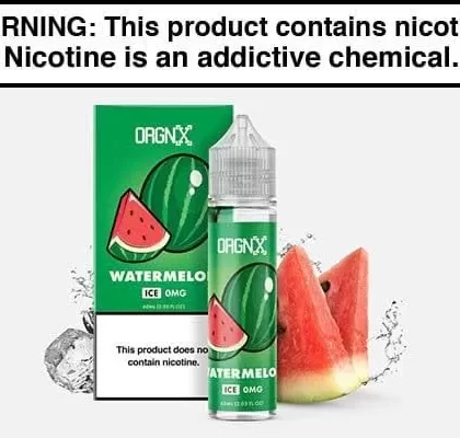 WATERMELON ICE BY ORGNX 60ML - Vapejuice