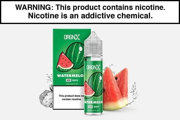WATERMELON ICE BY ORGNX 60ML - Vapejuice