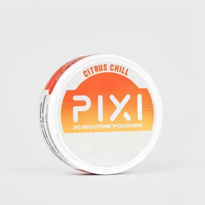 Pixi Nicotine Pouches – Citrus Chill, Tobacco-Free 5mg/10mg
