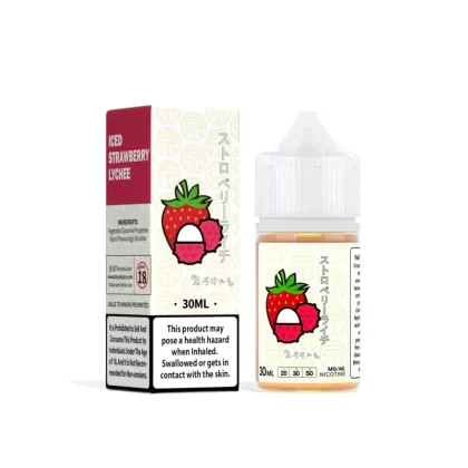 TOKYO NIC SALTS – ICED STRAWBERRY LYCHEE SALT (20/30/50/60)mg - Vape Product, Vape Product