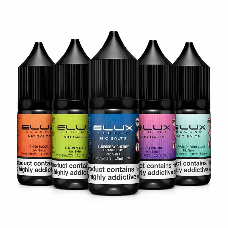 Elux Legend Nic Salt E-Liquid 10ml – Pack of 10