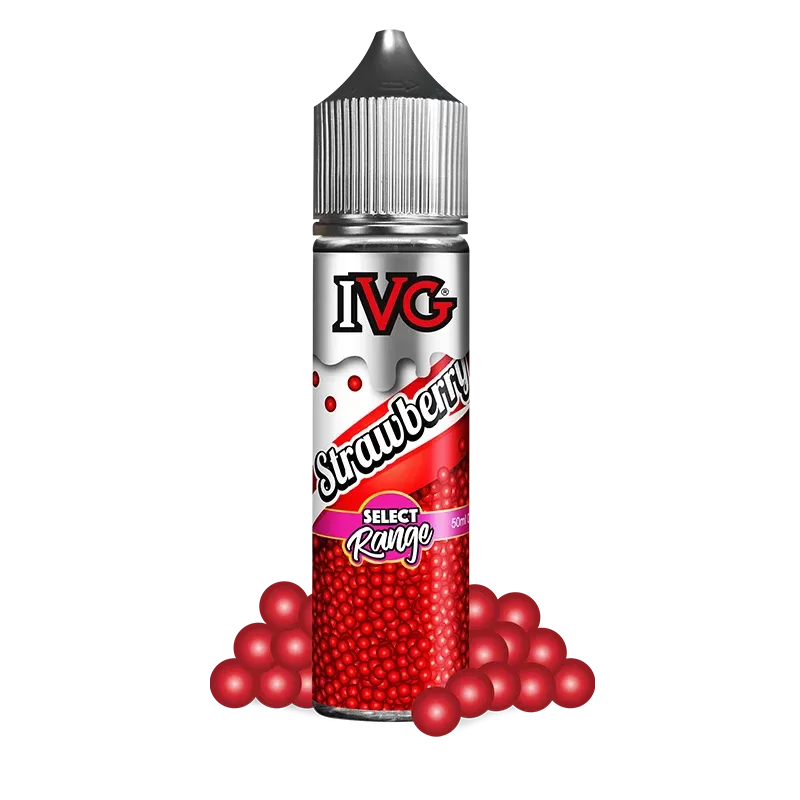 Strawberry Shortfill E-Liquid by IVG – 50ml