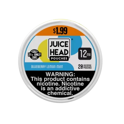 Juice Head Pouches 5pk PRE-PRICED (MSRP $1.99) - Peach Pineapple Mint / 6mg - Skullvaping
