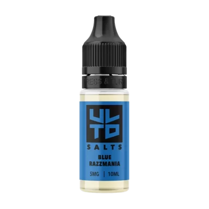 ULTD Blue Razzmania Nic Salt - 10ml - Vape Product, Vape Product (E5BE31)