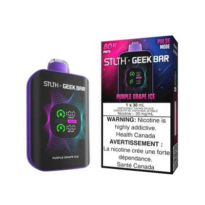STLTH x GEEK BAR - Purple Grape Ice - 20 mg/mL (wholeseller) (SK) - Excise FED (979597)
