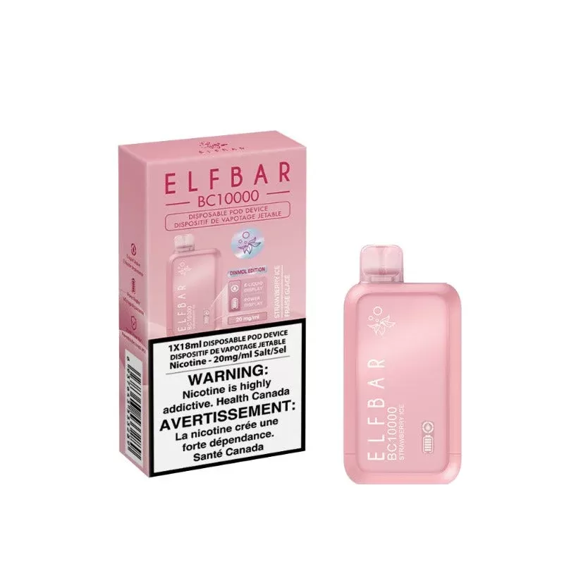 Elf Bar (BC 10K) Strawberry Ice Disposable Vape