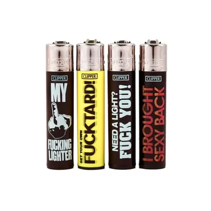 Clipper® Lighters | Funny Sayings | 48 Count - Ejuicewarehouse