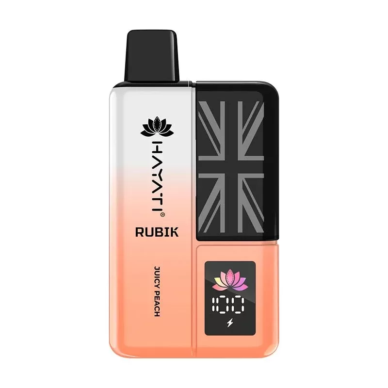 Hayati Rubik 7000 Puffs Juicy Peach - Ecigpremium