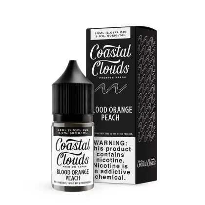 Coastal Clouds Salt Blood Orange Peach eJuice - Vape Product; Vape Product, Vape Product (80BFFD)