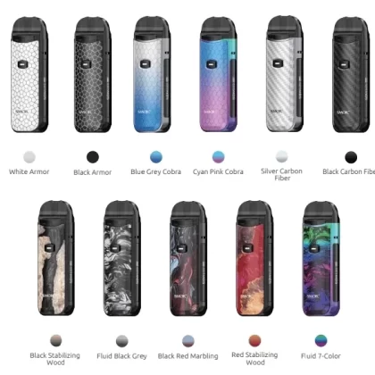 SMOK Nord 50W Pod System Kit - Regular Version-Cyan Pink Cobra / CN-SZ