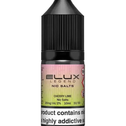 Elux Legend Cherry Lime Nic Salt Vape Juice - 20mg