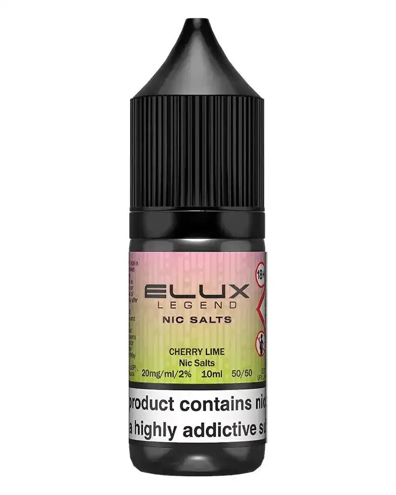 Elux Legend Cherry Lime Nic Salt Vape Juice - 20mg