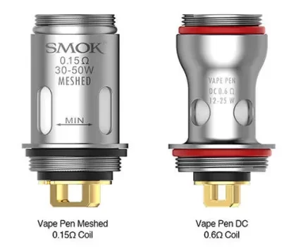 Smok Vape Pen V2 Coils 5pk - DC 0.6ohm - Skullvaping