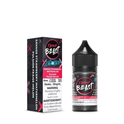Flavour Beast E-liquid – Savage Strawberry Watermelon Iced