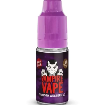 Smooth Western E-Liquid - Vampire Vape - 6mg - PG 60%