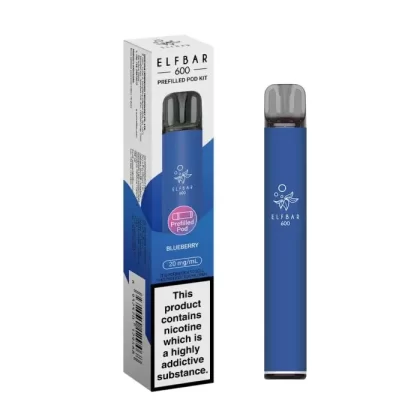 Elf Bar 600 Prefilled Pod Kit - Strawberry Raspberry Cherry