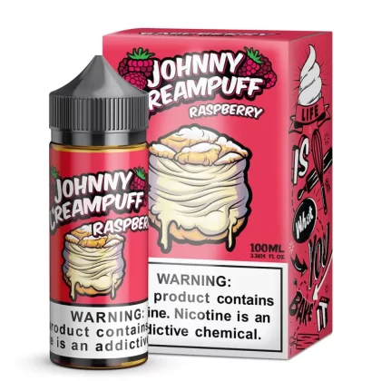 Raspberry by Tinted Brew - Johnny Creampuff TF-Nic Series 100mL - 3MG