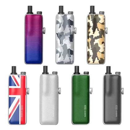Suorin Spce 40W Pod System Kit 1500mAh - Pink Purple Polygonal Skull
