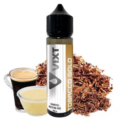 Vixt Tobacco Gold 40ml – e-juice utan nikotin - Vixt / No / 40ml / 30/70