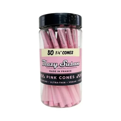 Blazy Susan | Pink Cones | 1 1/4 | 50ct
