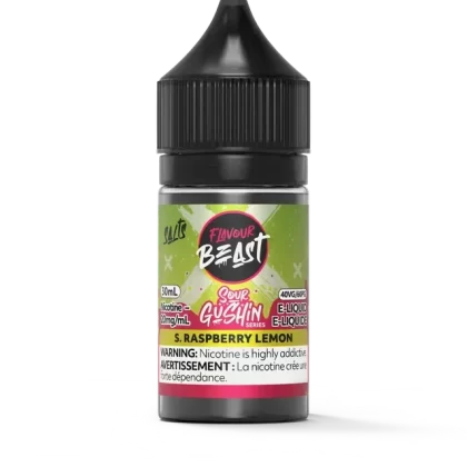 GUSHIN S. RASPBERRY LEMON – FLAVOUR BEAST 30ML [FED]