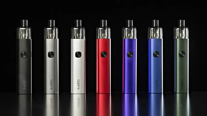 Aspire AVP Cube Pod Vape Kit - Colour#Jet Black