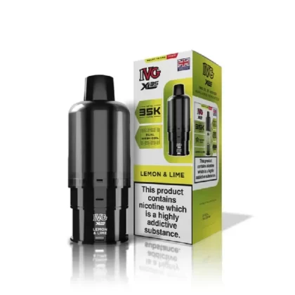 IVG XL 35k Refill Pods Lemon Lime - Nicotine Strength#20mg (798EAF)