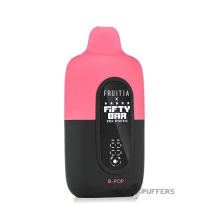Fifty Bar x Fruitia Disposable Vape - Apple Cronut, B-Pop (83E9F7)