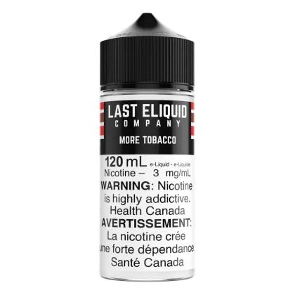 Plus de tabac – Dernière société de e-liquides * Nouveau nom, même saveur