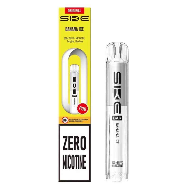 SKE Bar 600 ZERO NICOTINE Prefilled Pod - Strawberry Burst - Image 2
