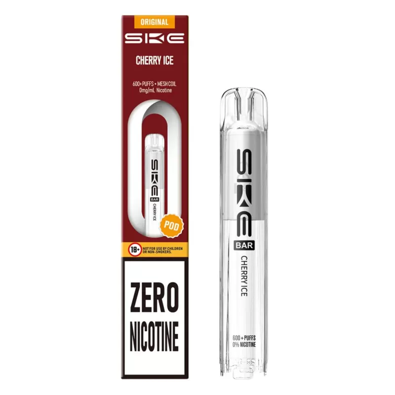 SKE Bar 600 ZERO NICOTINE Prefilled Pod - Strawberry Burst - Image 3