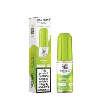 Lemon & Lime Nic Salt E Liquid by Bar Juice