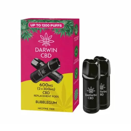 Darwin CBD 600mg Prefilled Pods X2 - Cherries, Red Berries & Menthol Mix