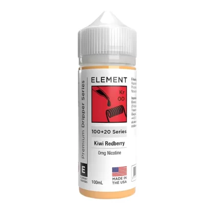 Element Kiwi Redberry 100ml Vape Juice - Nic Shots#0 Nic Shots>1 x 18mg Nic Shot>2 x 18mg Nic Shots