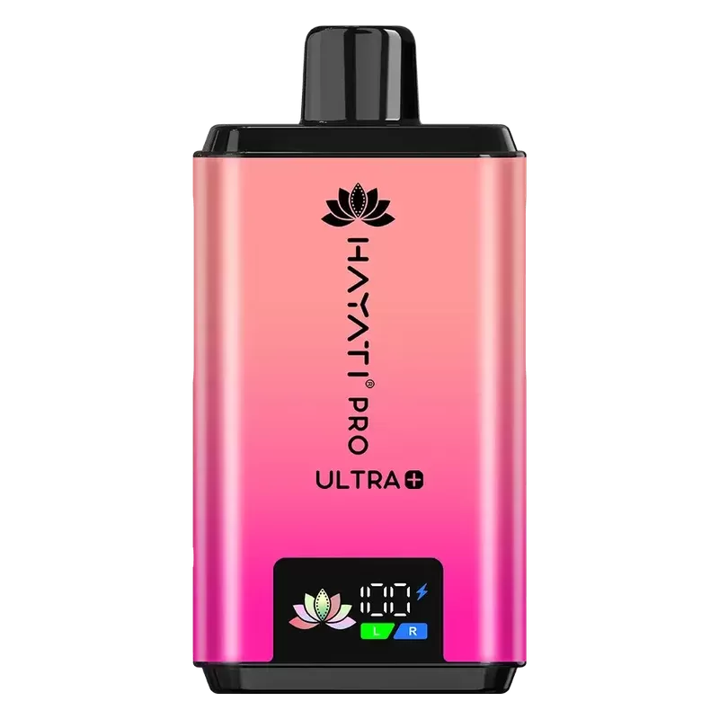 Hayati Pro Ultra Plus 25000 Straw’ Cranberry Cherry / Cherry Ice Prefilled Pod Kit