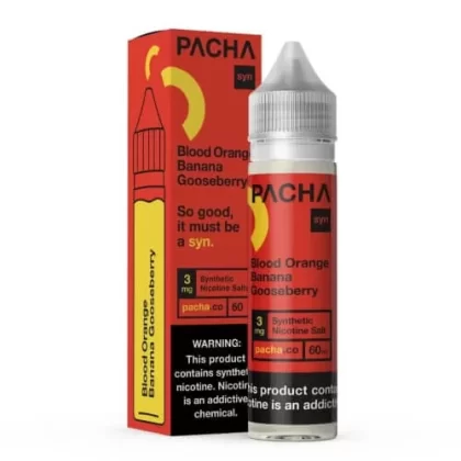 Pachamama – Blood Orange Banana Gooseberry – 60mL - Vape Product; Vape Product, Vape Product