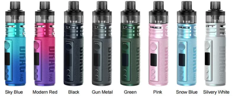 VOOPOO Drag H40 Mod Kit with PnP POD II Tank 5ml - Black - Image 2