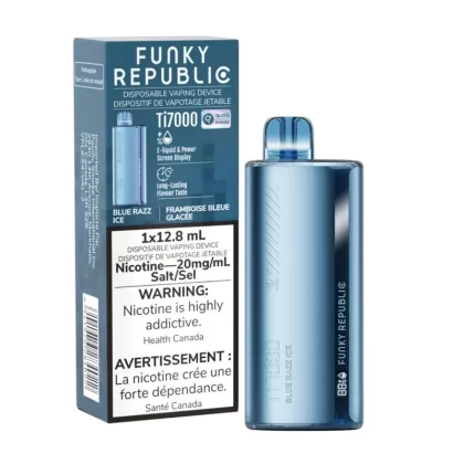 FUNKY REPUBLIC 7000 – BLUE RAZZ ICE
