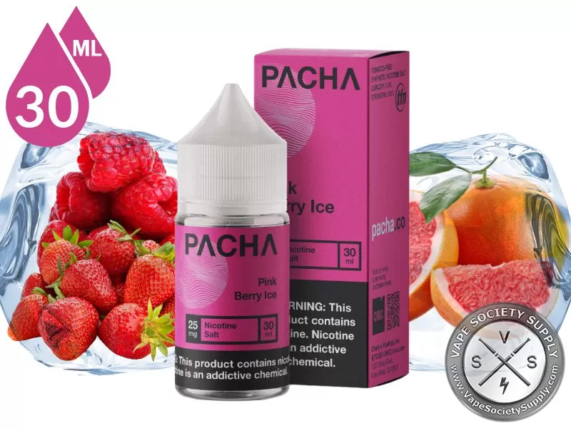 Pink Berry Ice PACHA Salt 30ml