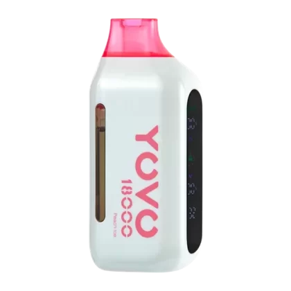 Peach Ice YOVO Ultra 18000 - Nicotine#50mg~Size#Single>5 Pack (A4DB2A)