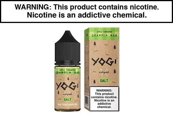 APPLE CINNAMON GRANOLA BY YOGI SALT 30ML - Vapejuice