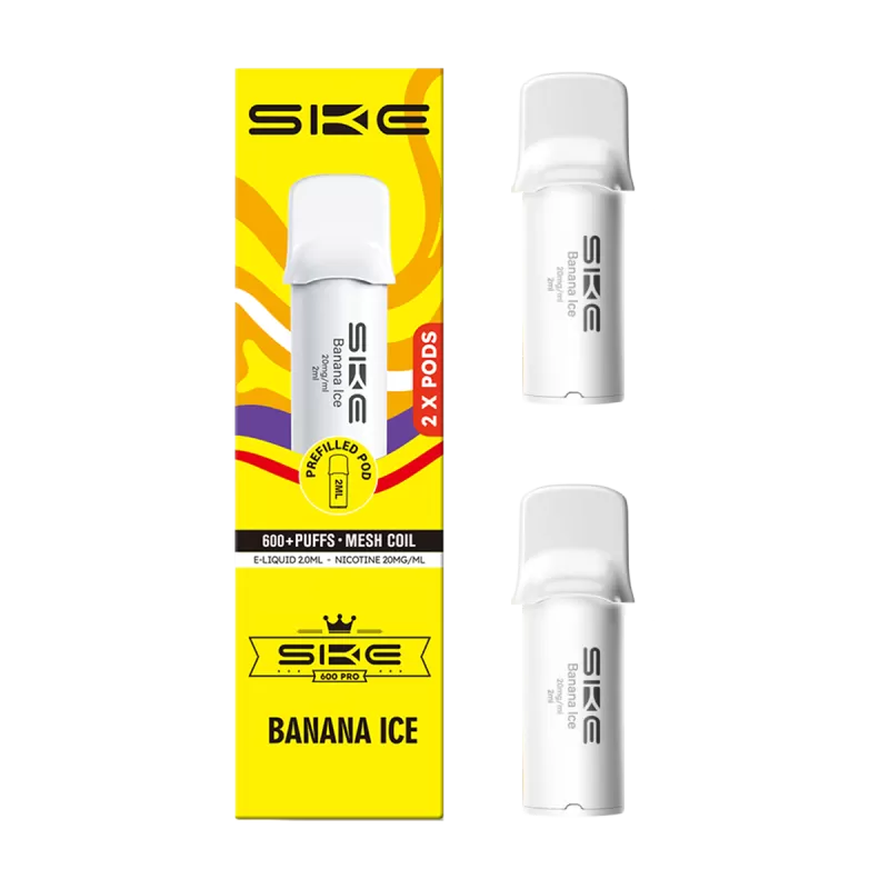 Banana Ice SKE 600 Pro Pods - Ecigwizard