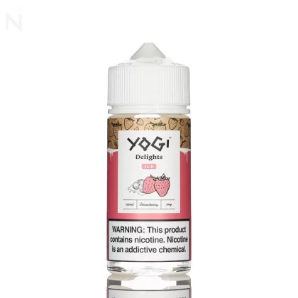 Yogi Delights E-Liquid - Strawberry Ice - 100mL