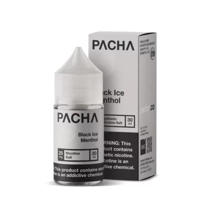 Pacha Salt Black Ice Menthol eJuice - Vape Product; Vape Product, Vape Product