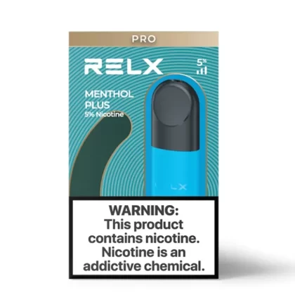 RELX Pod Pro Menthol Plus – 5% Nicotine - Vapebazaar Pk